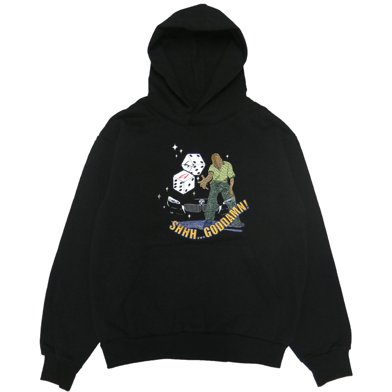 APRON RECORDS x AOI INDUSTRY / ROLL OF DICE  HOODIE