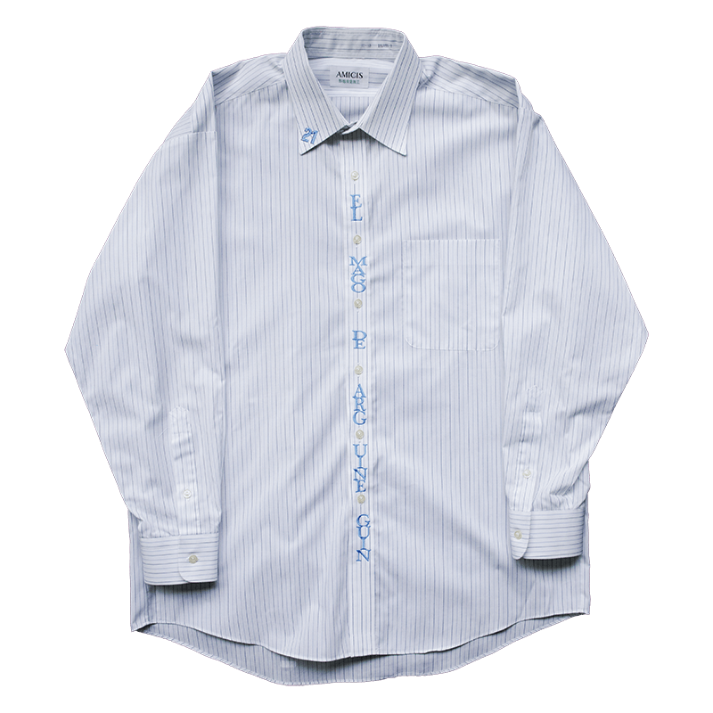 El mago #21 White stripe shirts